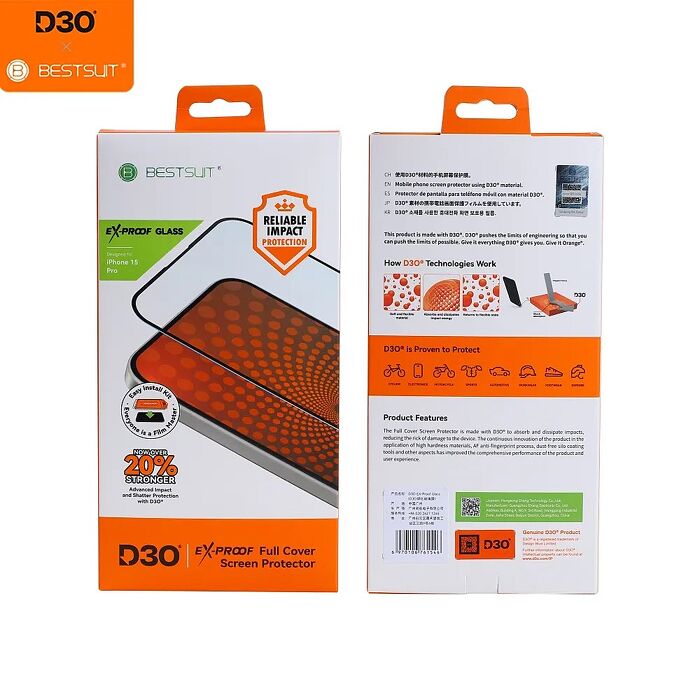 預購【BESTSUIT】D3O 防衝擊亮面保護貼 iPhone 17 系列