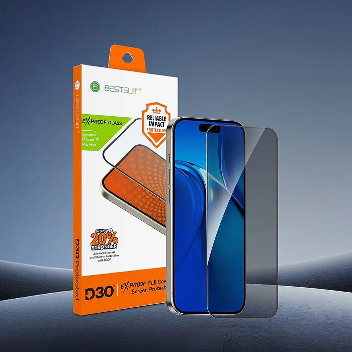 預購【BESTSUIT】D3O 防衝擊防窺保護貼 iPhone 17 系列
