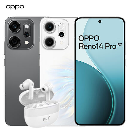 OPPO Reno14 Pro 6.83吋 12G/512G 5G智慧手機▼贈PQI BT10 真無線藍牙5.3耳機