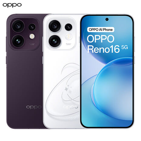 OPPO Reno16 12G/256G 5G智慧手機▼贈JOEKI JINXI 德國紐結手腕掛繩