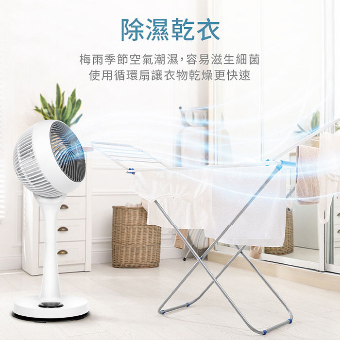 NICONICO 9吋360度微電腦陀螺循環立扇NI-GS1120(特賣)