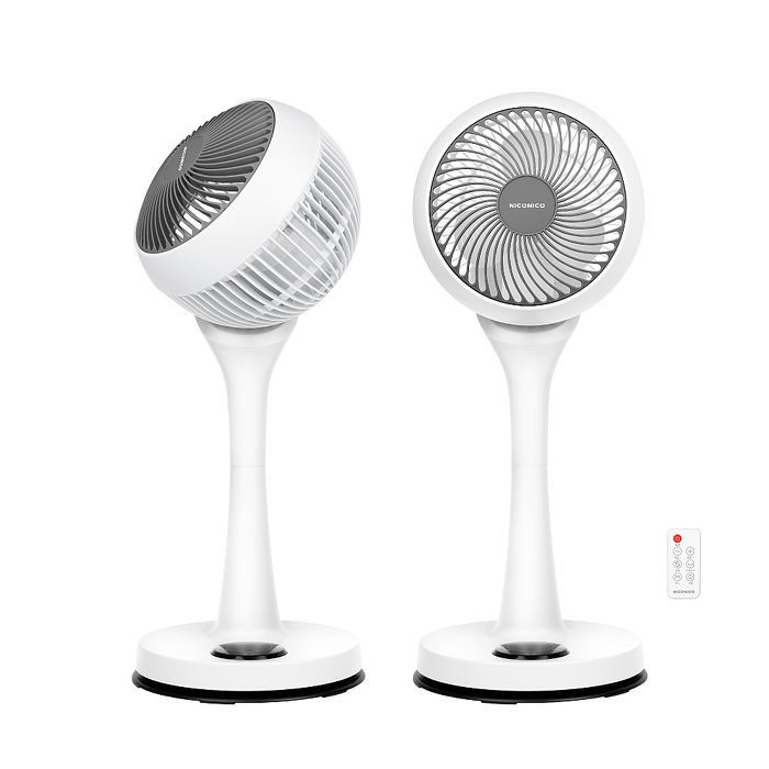 NICONICO 9吋360度微電腦陀螺循環立扇NI-GS1120(特賣)