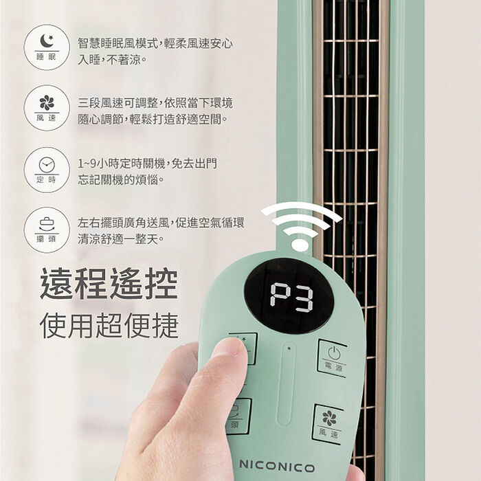 NICONICO 微電腦遙控大廈扇NI-S2024