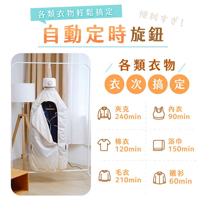 NICONICO 美型收納式UV烘衣機NI-DR2515