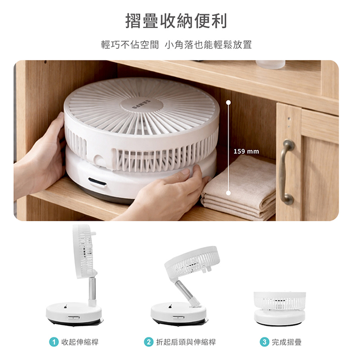 【聲寶】10吋微電腦折疊扇SK-KP10UD