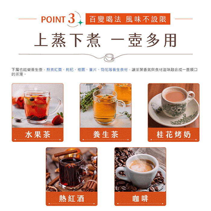 NICONICO 二合一品茗泡茶機NI-L2507