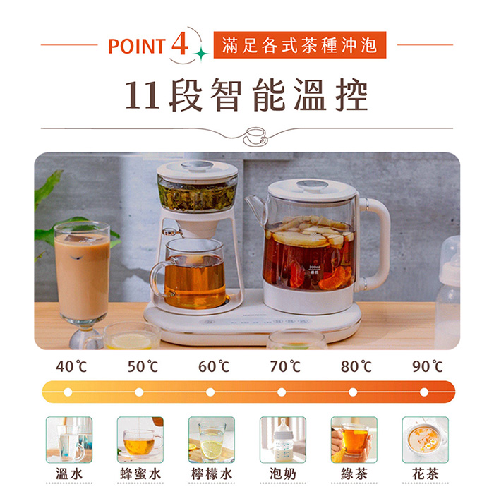 NICONICO 二合一品茗泡茶機NI-L2507