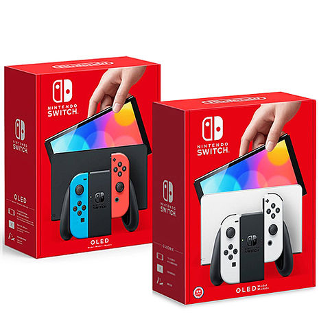 任天堂 Switch OLED主機 台灣版 公司貨 (電光紅藍員購)