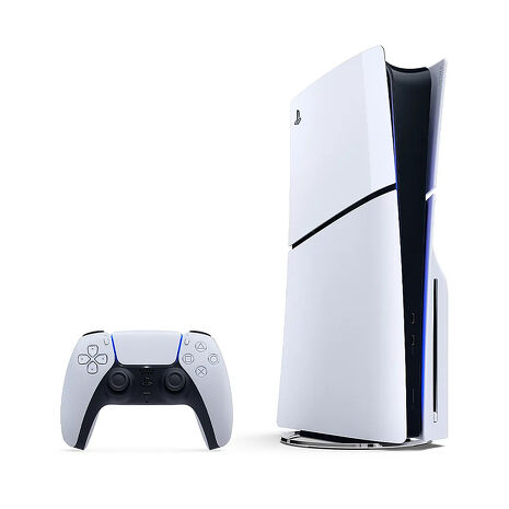 PS5 Slim 光碟版主機《贈PS5手把收納包》