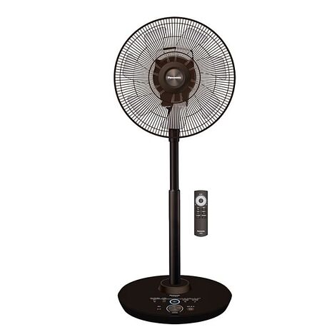 Panasonic 國際牌 14吋負離子DC直流遙控立扇-晶鑽棕(F-H14GND-K)