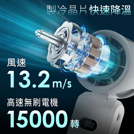 TiDdi(鈦迪) 渦輪製冷折疊風扇(ACX-01)