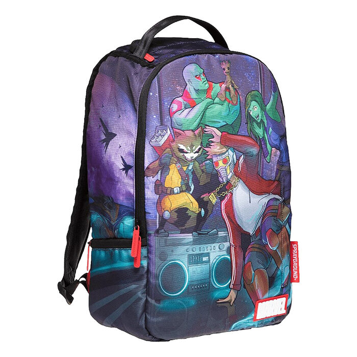 Sprayground DLX 聯名系列 Breakdancers 星際異攻隊跳街舞 潮流筆電後背包