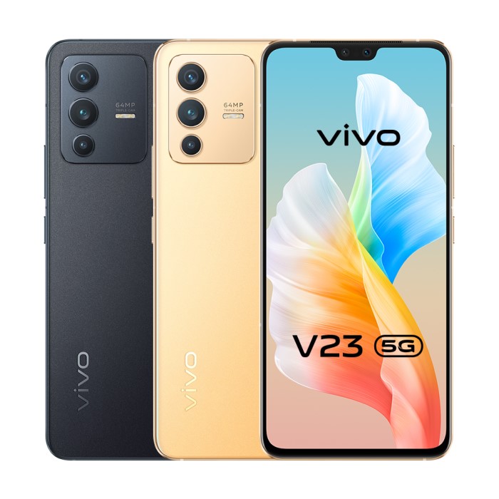 【贈行動電源】vivo V23 5G (8G/128G) AI全能三鏡頭手機(原廠認證福利品)