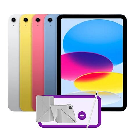 Apple iPad 10 10.9吋 WIFI 64G 平板電腦【贈專屬保護殼+觸控筆】