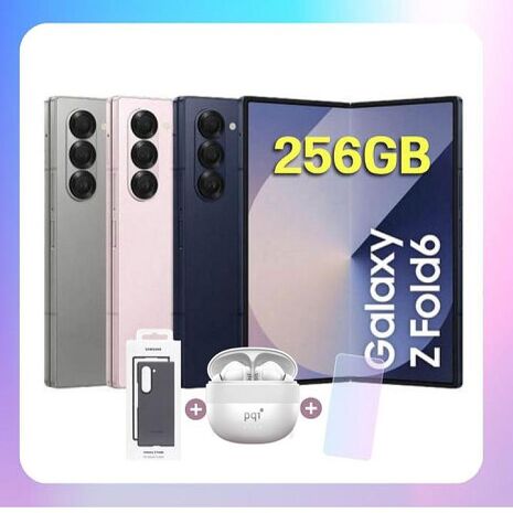SAMSUNG Galaxy Z Fold6 (12G/256G) AI 摺疊手機 (原廠保精選福利品) ▼贈原廠皮革殼+藍芽耳機+螢幕保貼