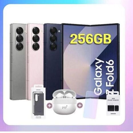 SAMSUNG Galaxy Z Fold6 (12G/256G) AI 摺疊手機 (原廠保精選福利品) ▼贈原廠皮革殼+快充頭+藍芽耳機+螢幕保貼