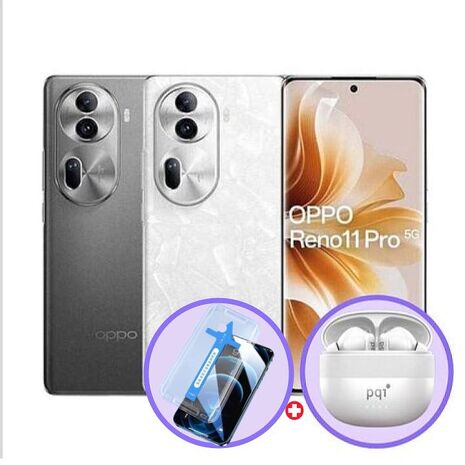 【贈藍芽耳機+抗藍光保貼】OPPO Reno11 Pro (12G/512G) 單眼級人像鏡頭手機 (原廠保S+福利品)