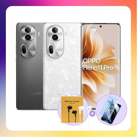 OPPO Reno11 Pro (12G/512G) 單眼級手機 (原廠精選福利品) ▼贈耳機+抗藍光保貼