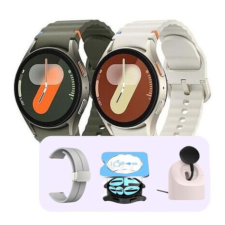 【贈矽膠替換錶帶+螢幕保貼+充電架】SAMSUNG Galaxy Watch7 L300 (藍牙版) 40mm AI 智慧手錶