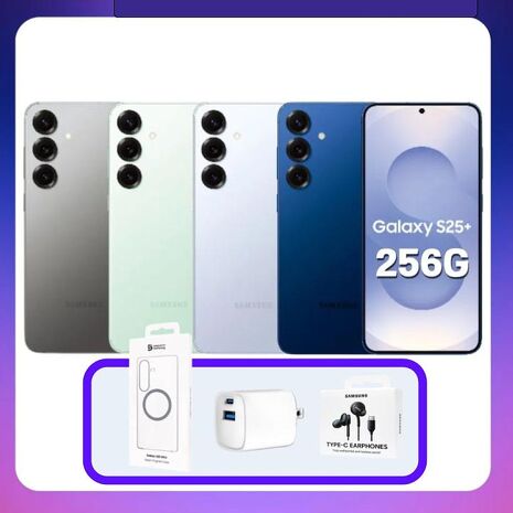 Samsung Galaxy S25+ (12G/256G) AI 旗艦機 (特優福利品) 加贈原廠保護殼+35W快充+通話耳機