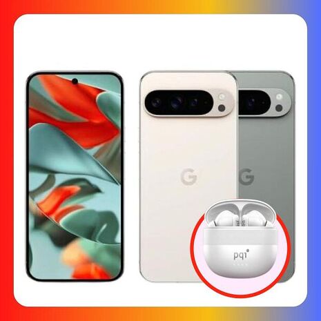 Google Pixel 9 Pro (16G/128G) 6.3 吋旗艦 AI 手機 (認證福利品)加贈降噪藍芽耳機