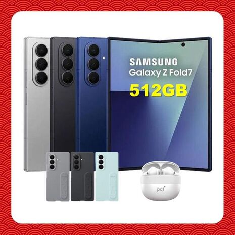 Samsung Galaxy Z Fold7 (12G/512G) AI 旗艦摺疊機【特優福利品】加贈原廠保護殼+降噪藍芽耳機