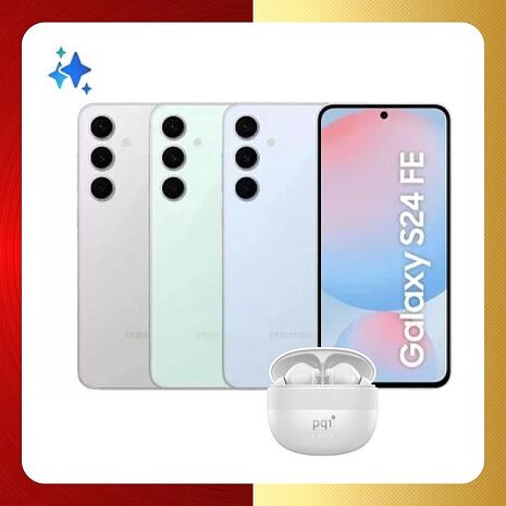 SAMSUNG Galaxy S24 FE (8G/256G) 輕旗艦 AI 手機 (認證福利品) ▼贈降噪藍芽耳機