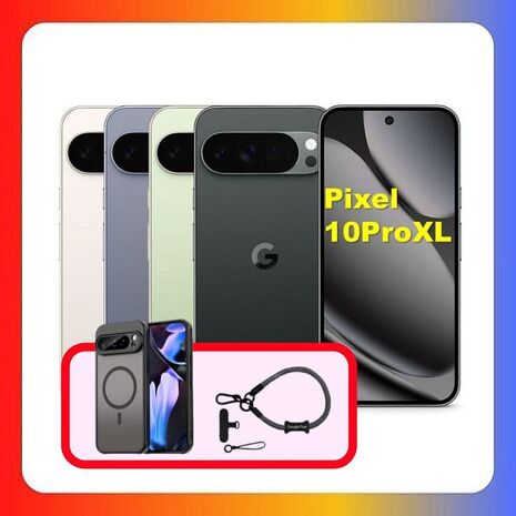 Google Pixel 10 Pro XL 5G (16G/256G) 全新 AI 攝影旗艦手機加贈強磁軍規殼+原廠掛繩