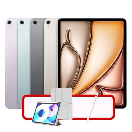 Apple iPad Air 11吋 M3 256G WiFi (2025) 平板電腦贈帶筆槽保護殼+觸控筆