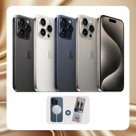 Apple iPhone 15 Pro 256G (品況佳/保固6個月/附檢測證明) ▼贈磁吸殼+快充線【福利品】