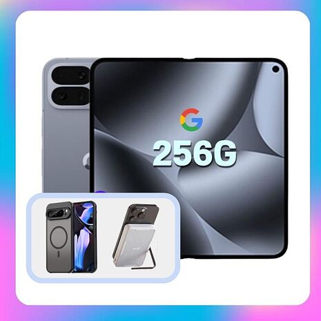 Google Pixel 10 Pro Fold (16G/256G) AI 旗艦折疊手機 月岩灰 ▼贈軍規磁吸殼+ACER磁吸行動電源
