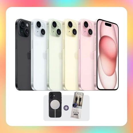 Apple iPhone 15 Plus 128G (品況佳/保固6個月/附檢測證明) ▼贈磁吸殼+快充線【福利品】