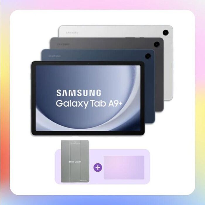 SAMSUNG Galaxy Tab A9+ WiFi (4G/64G) SM-X210 11吋平板電腦 (原廠認證福利品) ▼贈原廠皮套+抗刮螢保貼