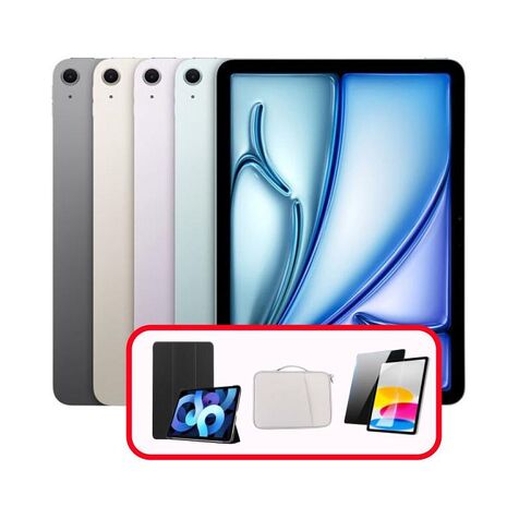 Apple iPad Air 13吋 M3 (2025) Wi-Fi 128G 平板電腦 (特優福利品)▼贈書本式保護殼+抗刮保貼+手提收納包