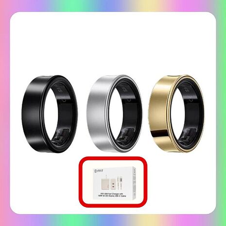 Samsung Galaxy Ring 智慧監測健康戒指加贈原廠45W氮化鎵快充組