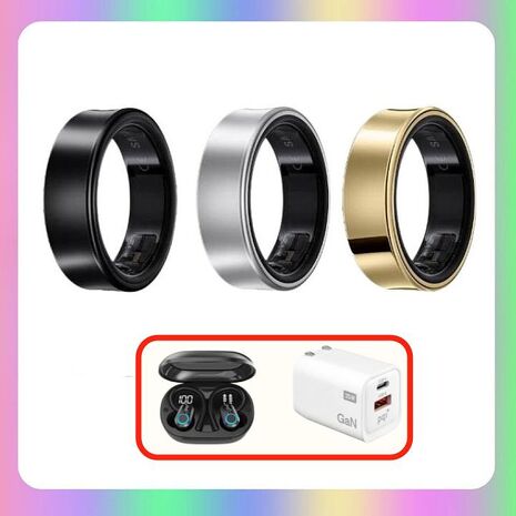 Samsung Galaxy Ring 智慧監測健康戒指加贈藍芽耳機+35W快充