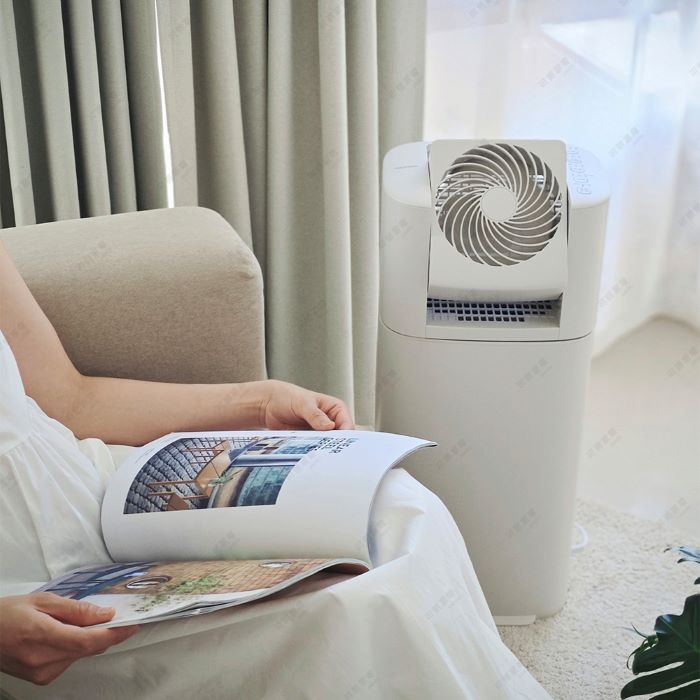 日本IRIS OHYAMA  快速乾衣 x 強力除濕│循環衣物乾燥除濕機 DDC-60-I象牙白