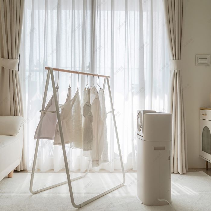日本IRIS OHYAMA  快速乾衣 x 強力除濕│循環衣物乾燥除濕機 DDC-60-I象牙白
