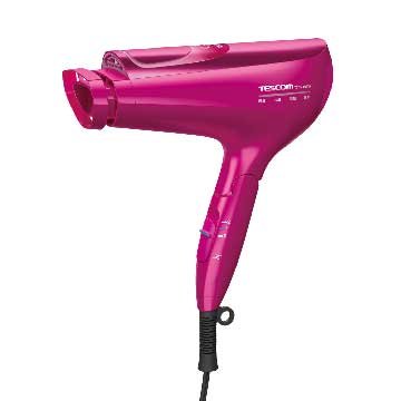 TESCOM TCD5000 日製美髮白金奈米膠原蛋白吹風機(桃紅)