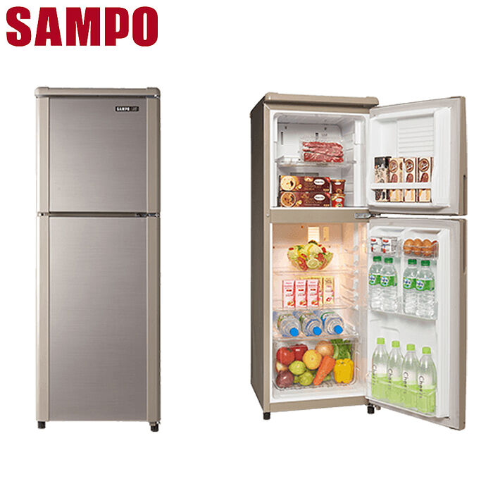 SAMPO聲寶 140L一級能效雙門冰箱 SR-C14Q (Y9)