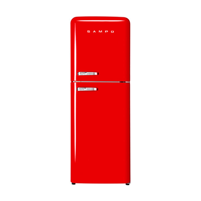 SAMPO聲寶 210公升一級能效歐風美型系列變頻雙門冰箱 SR-C21D (R)