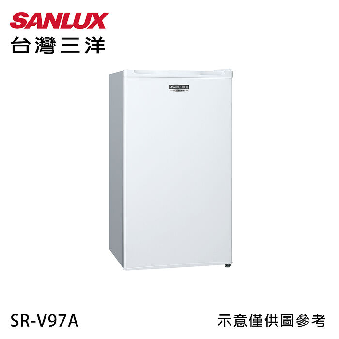 SANLUX台灣三洋 97公升一級單門變頻電冰箱 SR-V97A【加碼送】