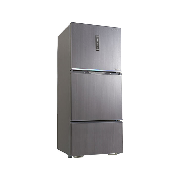 SANLUX台灣三洋 606公升 一級能效-3°C微凍室變頻三門冰箱 SR-V613C【加碼送】