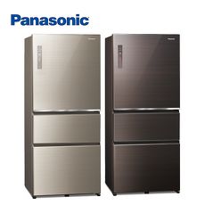 送原廠禮 Panasonic 國際牌 ECONAVI 610L三門變頻電冰箱 NR-C611XGS -含基本安裝+舊機回收
