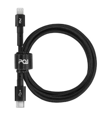 PQI USB-C to Lightning編織充電線(CL100)1M