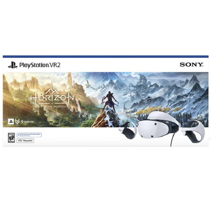 【智慧家庭】SONY PlayStation VR2 頭戴裝置《地平線 山之呼喚》組合包