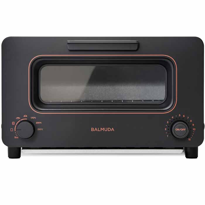 【e即棒】BALMUDA The Toaster 蒸氣烤麵包機 (BTT-K05C/ 黑色) (門號綁約優惠)