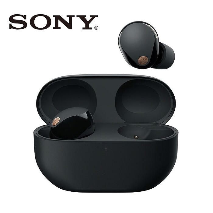 【e即棒】SONY WF-1000XM5 主動式降噪真無線藍牙耳機 (黑色) (門號綁約優惠)