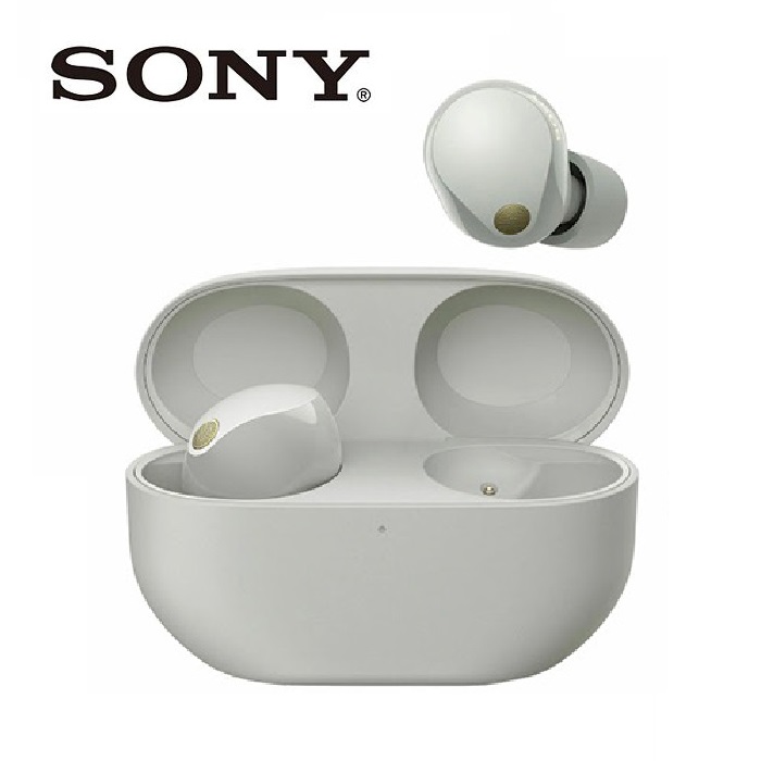 【e即棒】SONY WF-1000XM5 主動式降噪真無線藍牙耳機 (銀色) (門號綁約優惠)