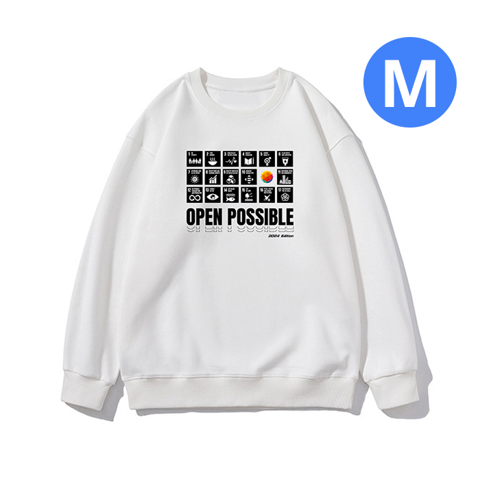 2024 Open Possible 美式大學T-永續潮流款(M)